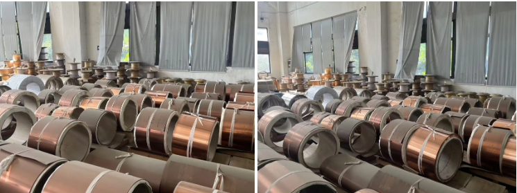 0.04-0.105mm Copper Foil Sheet For Power Transformers Electrolytic Rolled Copper Foil