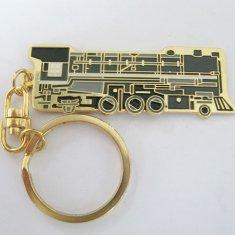 Low price and high quality Imitation Cloisonné Promotional Metal Keyrings