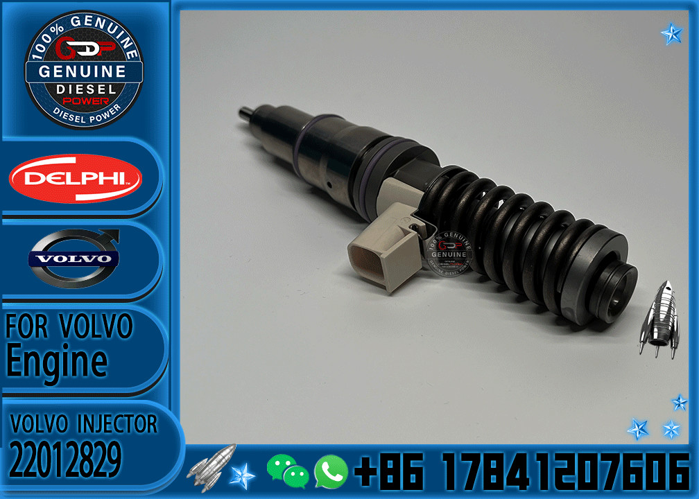 Diesel Fuel Injector 22012829 BEBE4L13001 VOE21714948 889498 22012829 For VOLVO Cummins Excavator D13 D16 EC210 EC220 EC240