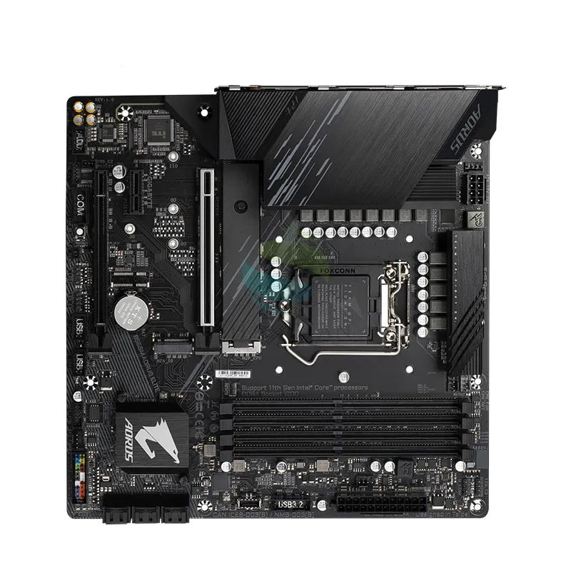 Hot sale B550M mainboard supports AM43500X 3700X and 3900X cpu B550M motherboard