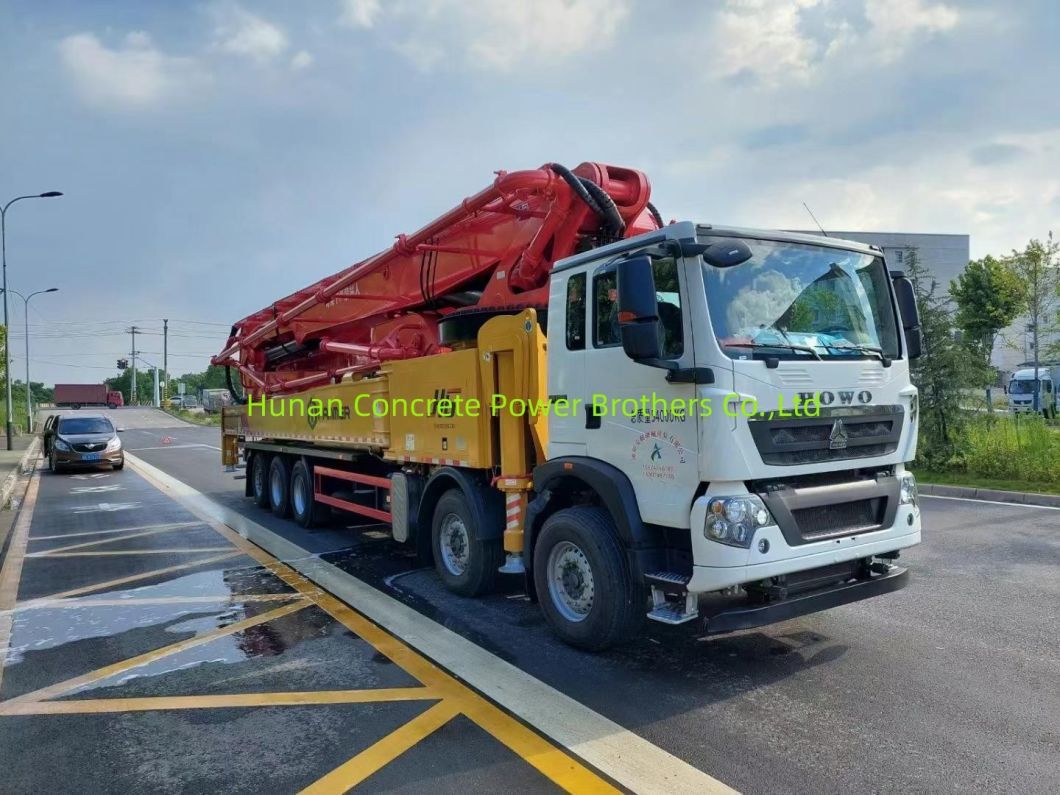 New 75m Concrete Pump Truck Truck Mounted Pump