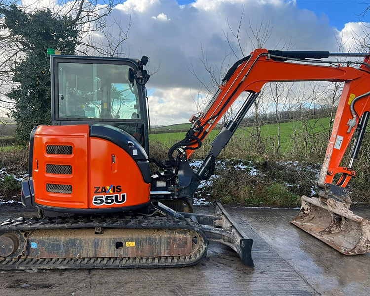 2016 Backdigger 5.5Ton Hitachi Zaxis 55 Used Small Excavator ZX55U