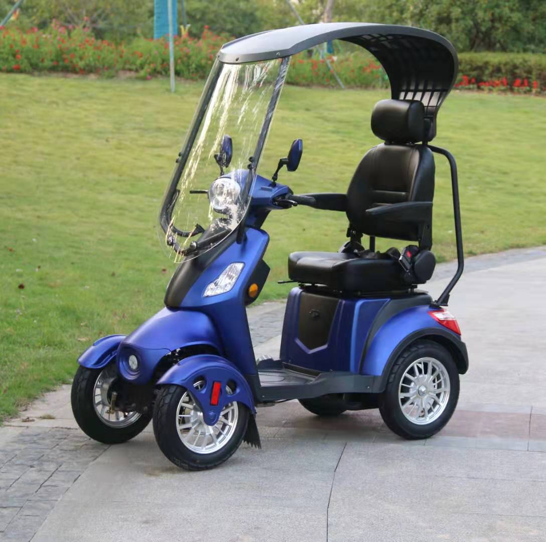 60V NO Foldable Electric 4 Wheel Mobility Scooters With EEC/COC Certificate 500W