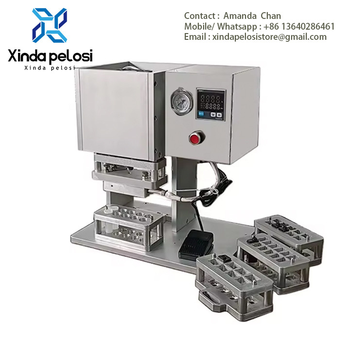 Packet Sealing Machine For Reagent Tube ,Mask Hair Clay Cup,Skincare Tablet Film Etc