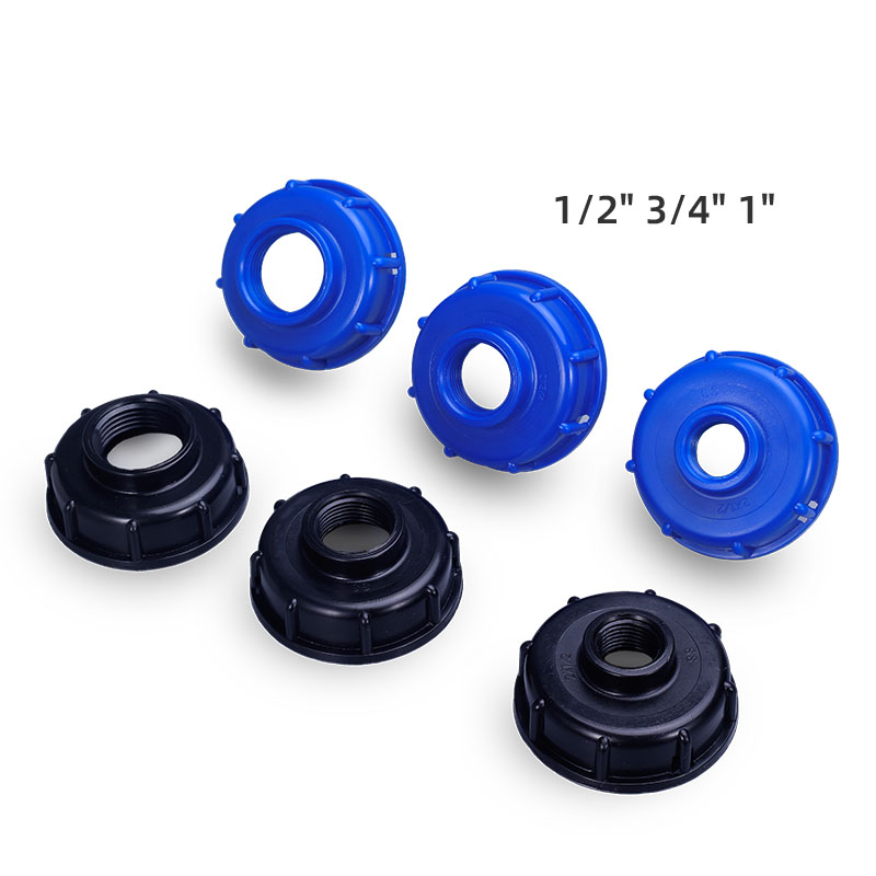 S60x6 Coarse Thread To Female 1/2" 3/4" 1" Pipe Fittings Connector Adapter IBC Valve