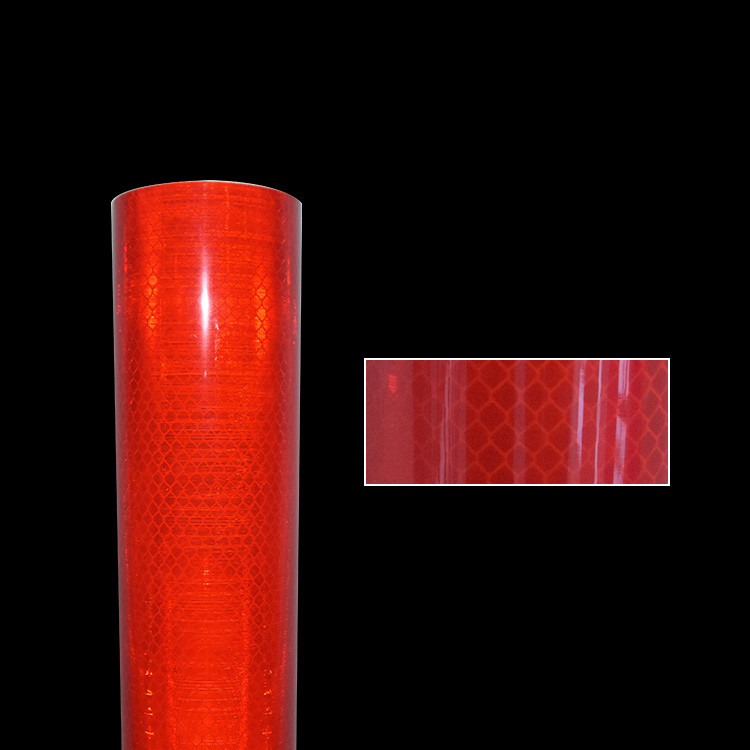 OEM Prismatic Silver Reflective Vinyl Sheeting Printable For Signboard