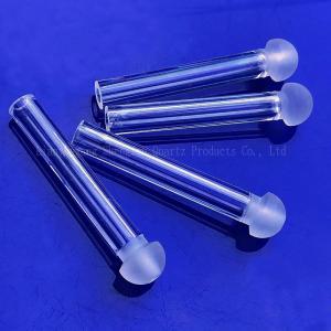 China Factory custom high temperature resistant bulb quartz tube on sale