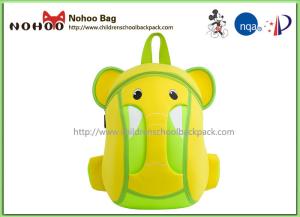  3D Animal Neoprene Toddler Backpack For 3 Year Old 32*18*10cm Manufactures