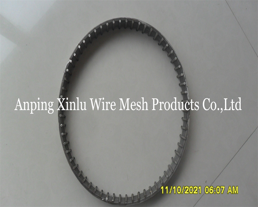 High Temperature Stainless Steel304 Profile Wire Screen Pipe with External Circumferential Inverted Wire and Axial Inter