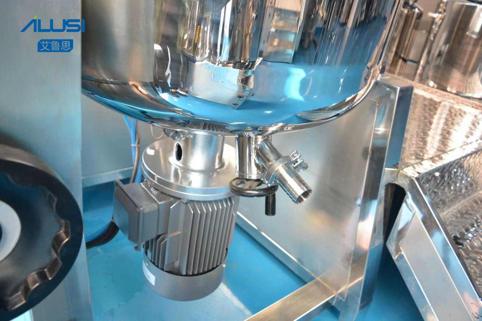 100L Automatic Vacuum Emulsifier Mixer For Body Lotion Making
