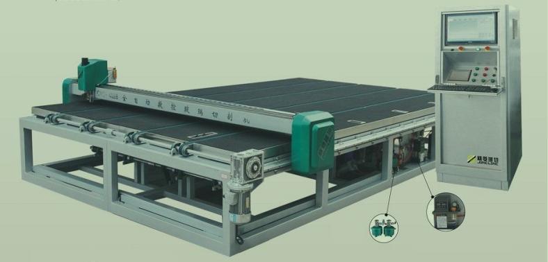 Automatic CNC Glass Loading Cutting Breaking Line Windows Glass Cutting Line for Glass Processing Machine