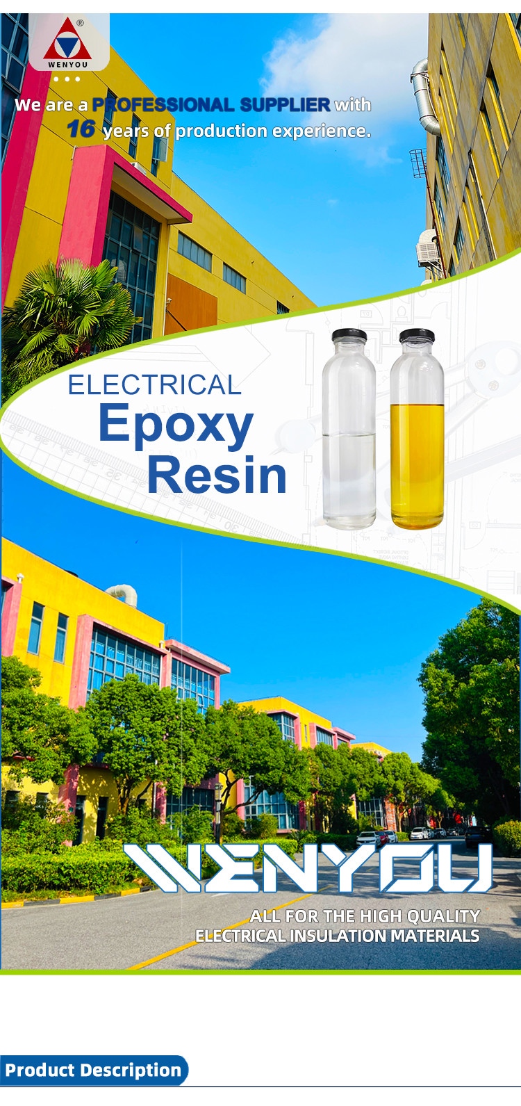 LE-9285 Epoxy Resin  High TG For  APG  Current And Voltage Transformers