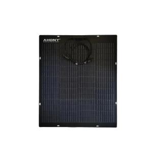 China Ultralight Balcony Bendable Solar Panel Waterproof 100w photovoltaic Semi Flexible Solar Panel laminator enegy system on sale