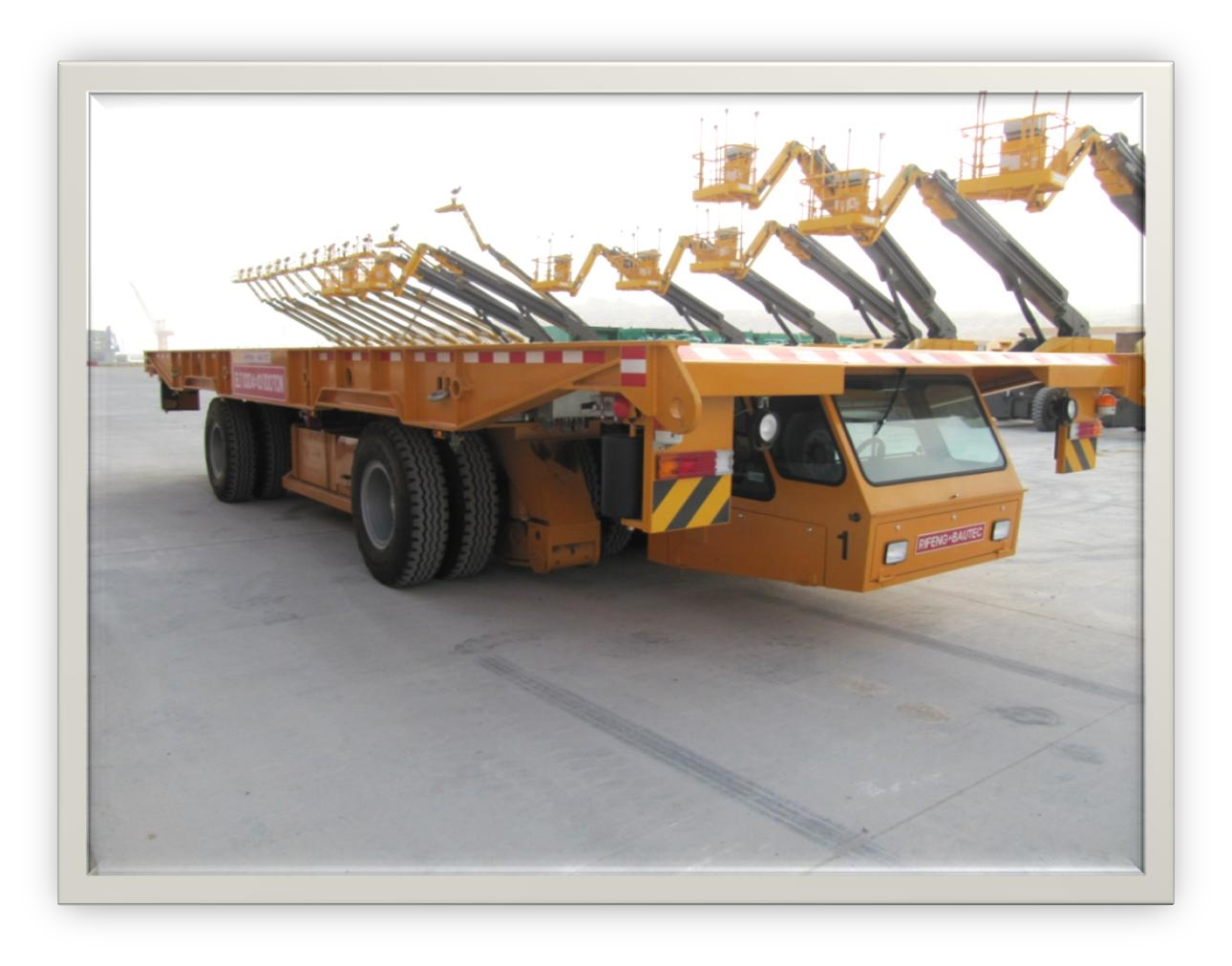 Truck Trailer 200 Ton 250 Ton-600 Ton Multi Axle Hydraulic Lowbed Lowboy Semi Trailer