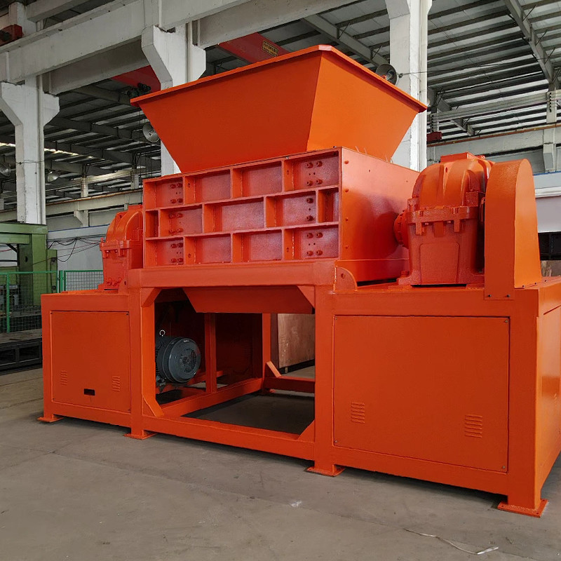 FS10080 Four Shaft Shredder , PMMA Tire Shredder Machine For Refrigerator