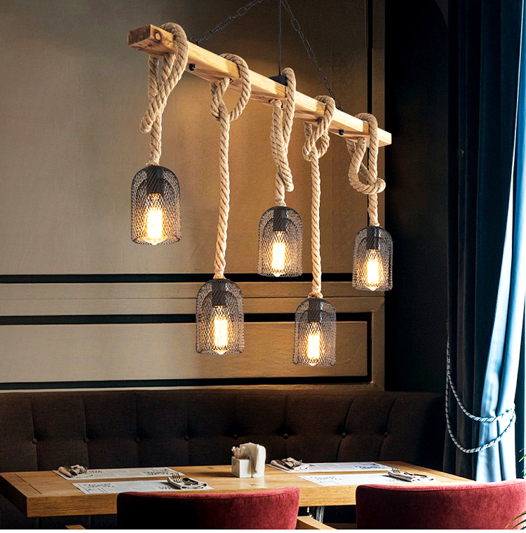 Loft Vintage Chandelier Light Industrial Headlight Store Dining Room retro light(WH-VP-220)
