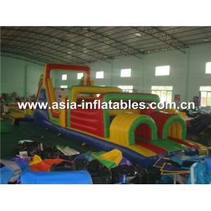  Commerical Use Inflatable Obstacle Course For Party Rental Manufactures