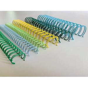 Diaries Usage 6.4-44mm Double Loop Binding Supplies Gold / Colored