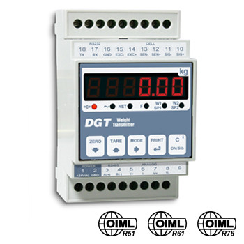  Digital 10mA Weighing Scale Indicator For Panel Mounting Manufactures