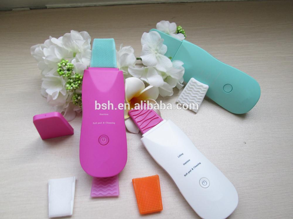 BF1201 Ultrasonic Facial Skin Scrubber Cleaner Skin Rejuvenation Anti-aging Machine