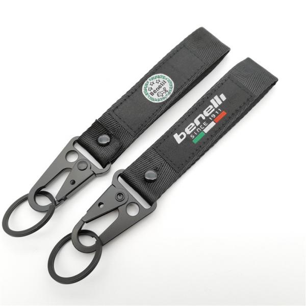 Heritage Italian Keychain | Benelli SINCE 1911 Embroidery | Reinforced Metal