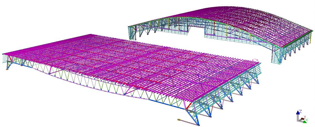 Workers Steel Fabrication Services Welded Precision Steel Truss Components