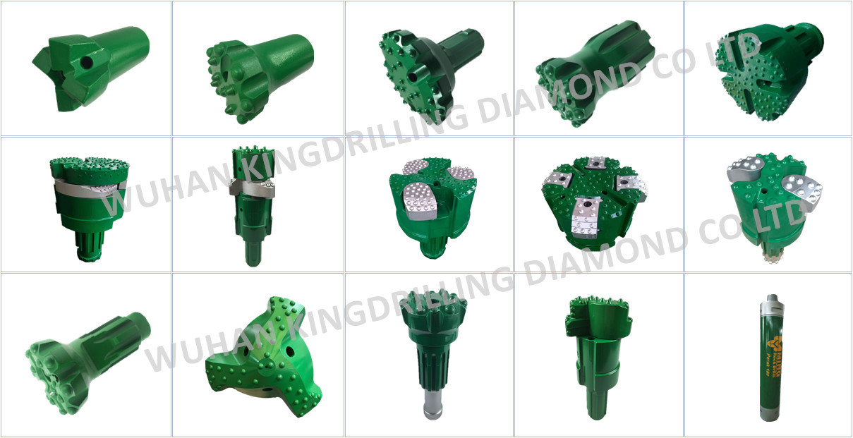 2 inch Down Hole Dth Hammers And Bits Drilling System For Civil Engineering