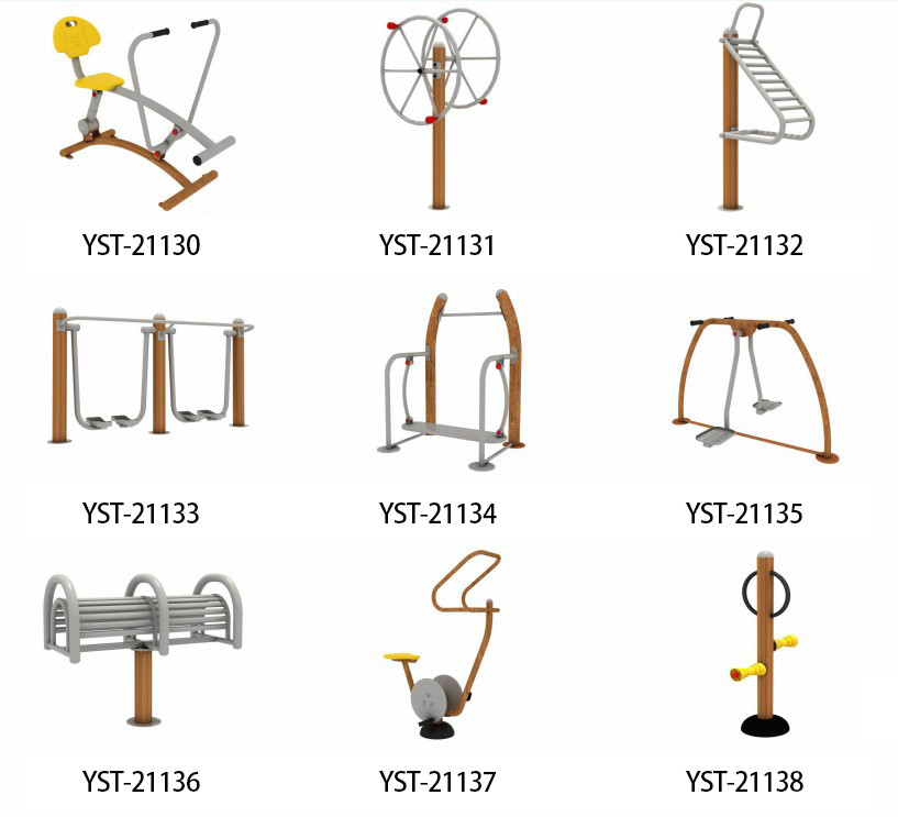 Residential Galvanized Outdoor Workout Equipment For Backyards