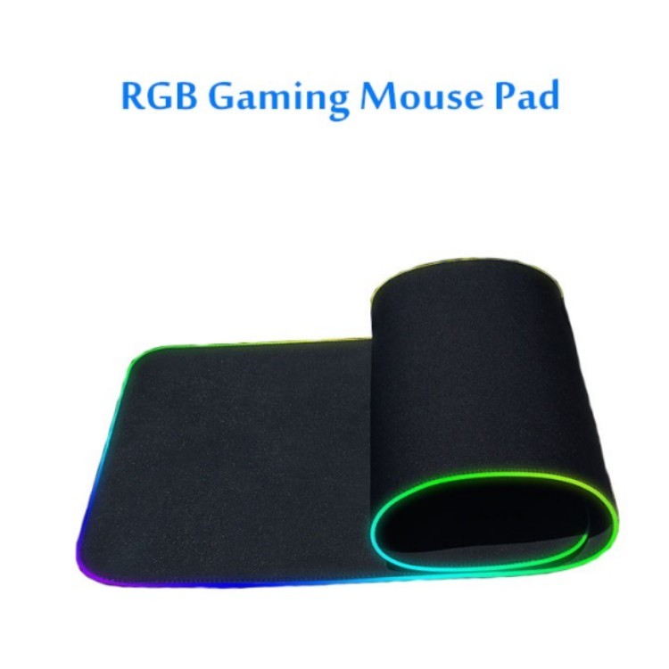 Mouse Pads Led Wireless Rgb Custom Logo Printed Customised Gaming Large Rgb Mouse Pad Keyboard Mat