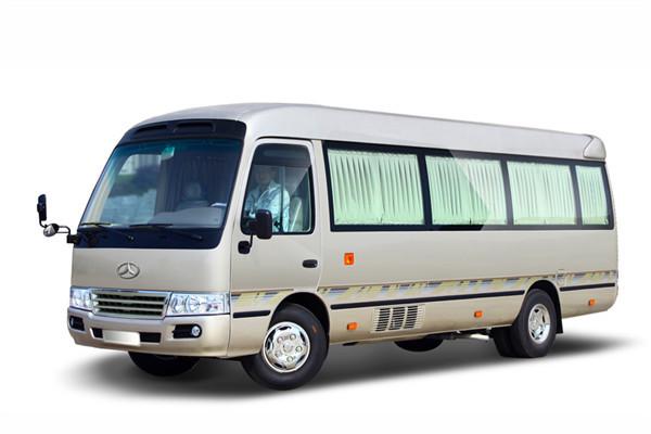 Jiangling 23-Seater Diesel Tourist Bus Business Reception Bus 4×2 Manual