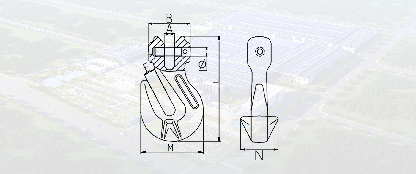 SLRO64-CLEVIS SHORTENING HOOK