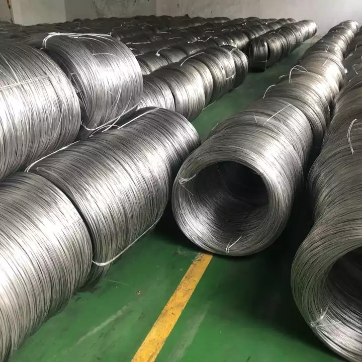 304 316 321 302 Stainless Steel Wire Rod Welding Round Shape