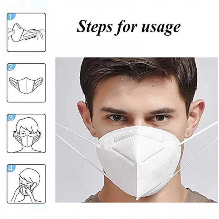 Medical Grade 35g Gb2626-2006 N95 Earloop Mask