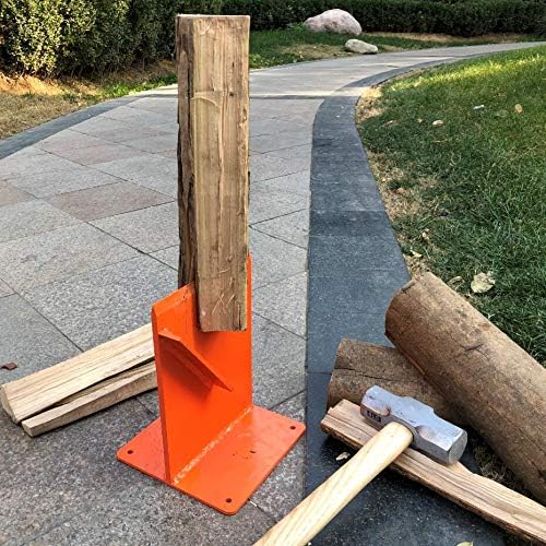 High Strength Structural Steel Firewood Splitter in White Lightweight and for Kindling