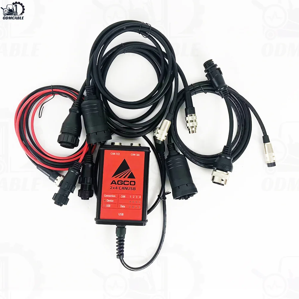 Use for Heavy Duty Agricultural Truck Ready for AGCO CANUSB EDT Interface Electronic Diagnostic Tool