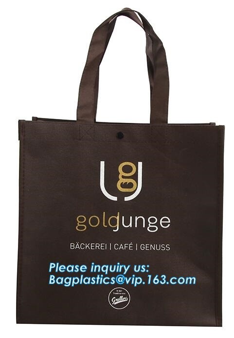 Wholesale factory custom fashion laminated non woven bag, Shopping printing fabric insulated foldable bag, custom pp non