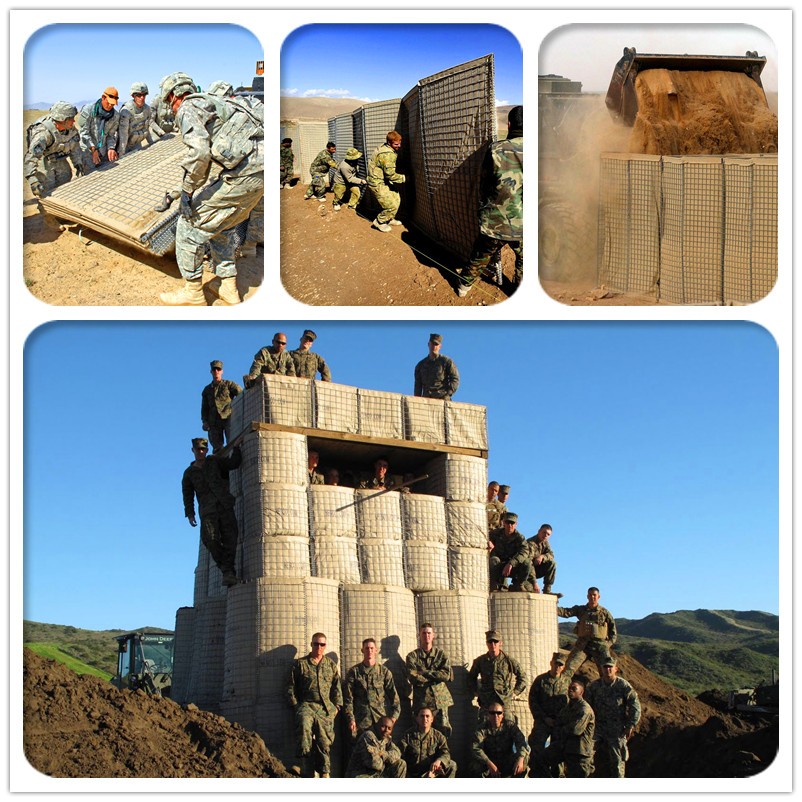 Mil 2 Defensive Barrier Hot Galvanized Fireproof