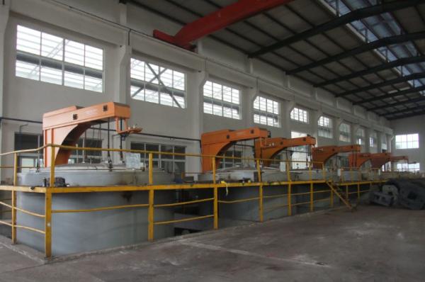 Electric Heating Spheroidizing Annealing Furnace For Nuts / Bolts / Screws /