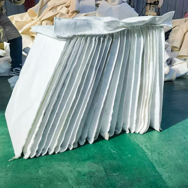 High Efficiency Synthetic Pocket Dust Collector Filter Bags Woven