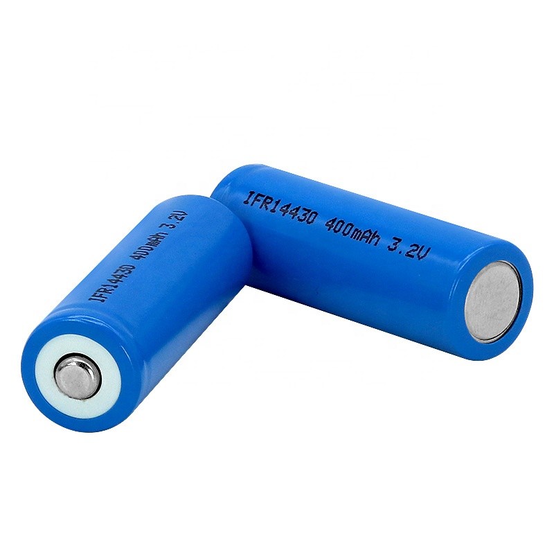 LFP IFR 14430 Lifepo4 3.2 V 400mah Solar Light Batteries CB IEC Approval