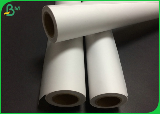 50mm Core Degradable 100Gram 110Gram Plotter Tracing Paper Roll For Printing 