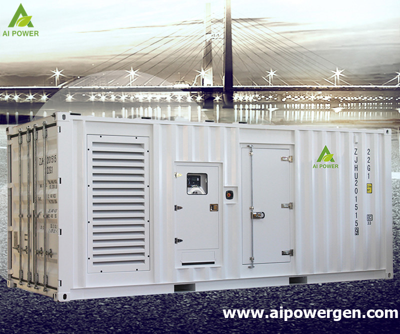 1500kva 1200kw Aosif Power Mitsubishi Diesel Generator 230v 50hz