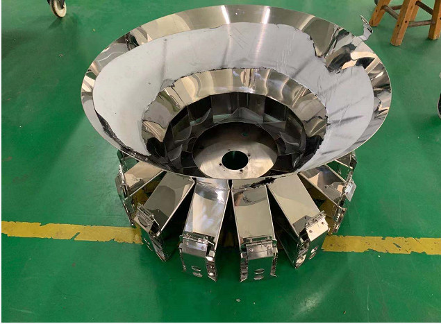 2KW Mini 14 Heads 0.8L Granules Multihead Weigher For Rice