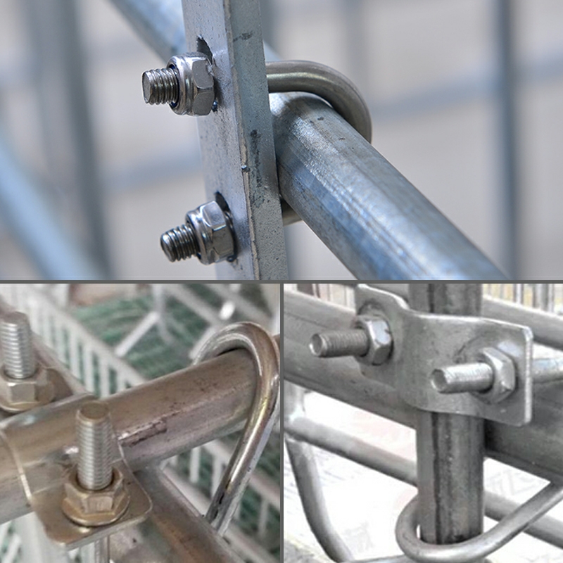 Free Samples Provided U-Bolt Clamp for Pipes M6-M64 Carbon Steel/Stainless Steel