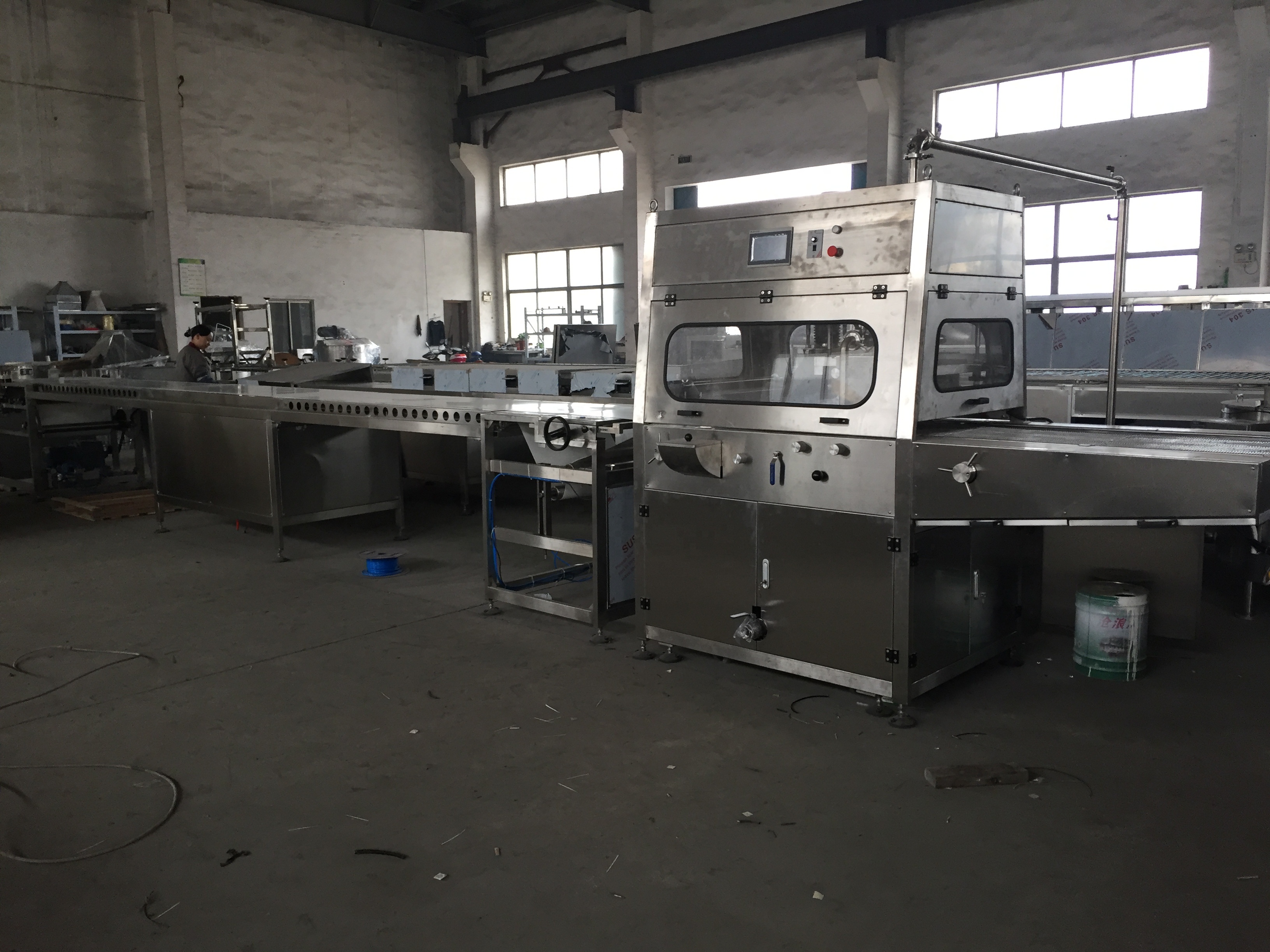 Automatic Model-1000 100~2000kgs Per Hour Chocolate Coating Machine