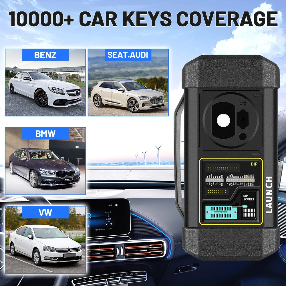 LAUNCH X431 X-PROG 3 Auto Key Programming Tool Xprog 3 Immobilizer Programmer Read Write Car Key Chip For X431 V PRO3S+
