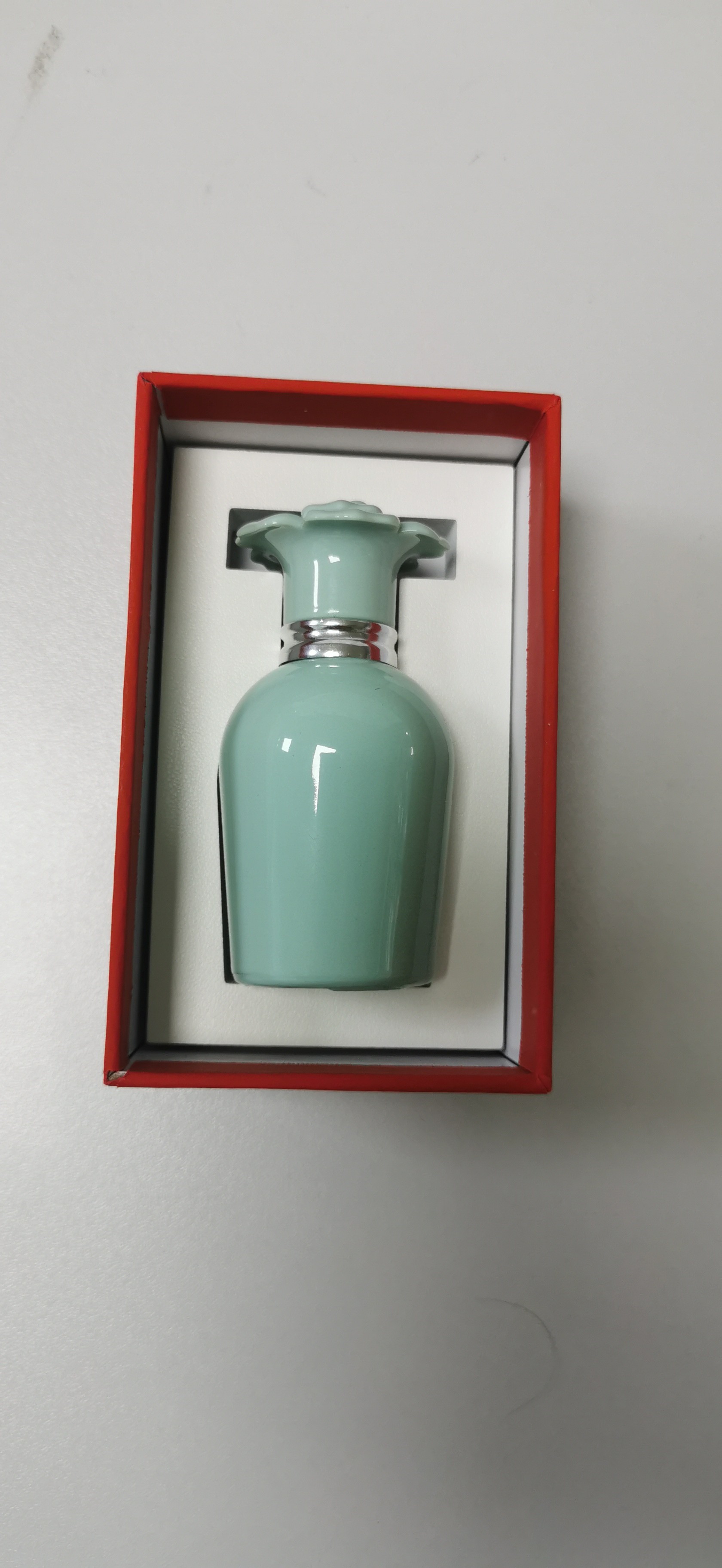 Small Size Travel Perfume Bottle 25ml Glass Perfume Bottle With Cardboard Box