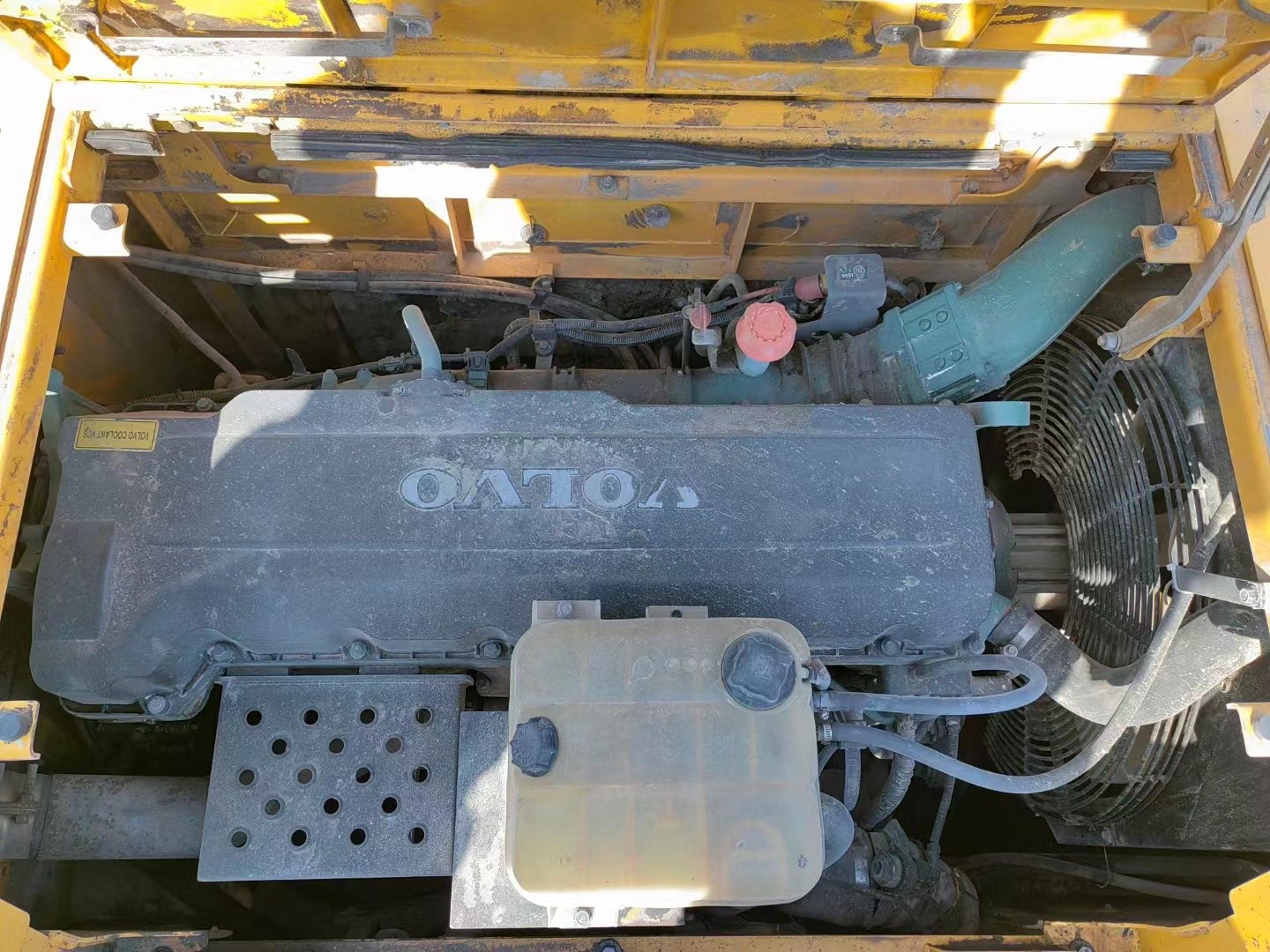 Original EC380D Used Volvo Track Excavators 215kw Rated Power