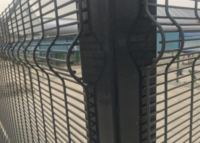 3.0m Height Anti Climb Prison Fence Hot Dip Galvanized / Pvc Coated 76.2*12.7mm