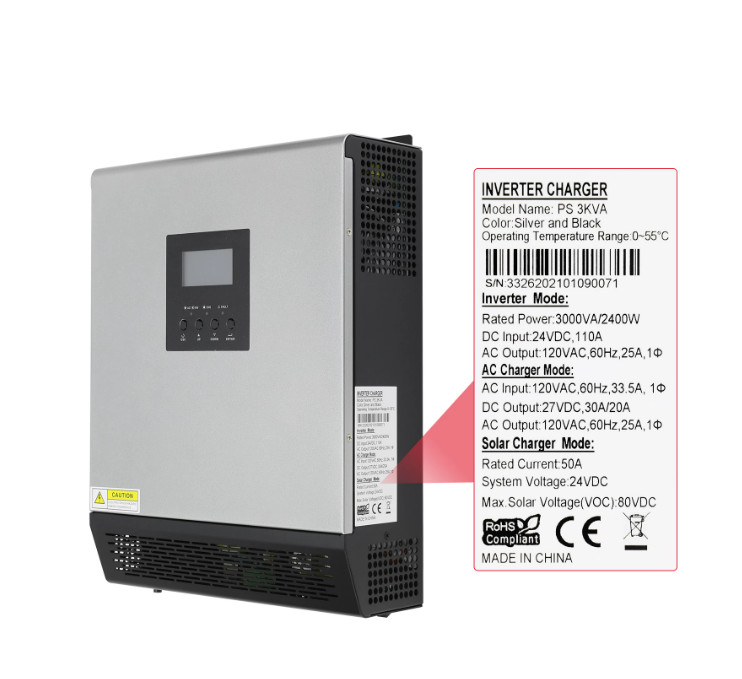Solar Lithium Battery Accessories 12V 3000AW Car Inverter Photovoltaic Power Converter 220V